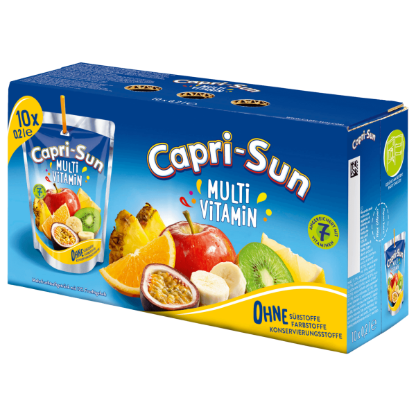 10 броя Натурални сокчета мултивитамин Capri-sun 200 мл. ( 1 брой = 0.75 лв. ) - Image 3