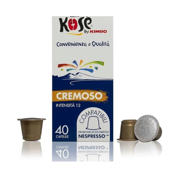 Kose by Kimbo Cremoso nespresso кафе капсули 40 бр - Image 1